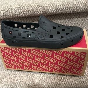 Vans Men's Black Slip-On Shoes